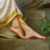 18K Gold Plated Blade Chain Anklet (Payel) for Women